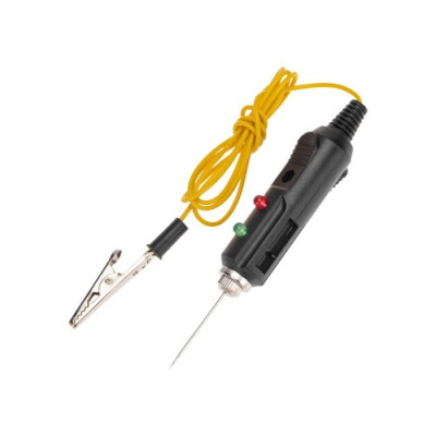 Автотестер универсальный черный (16-0102-1) REXANT тонкий щуп; определение полярности +/-; световая