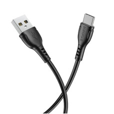 Кабель USB-Type-C "Borofone" (1м) 3А (магнит) черн New (BX41)