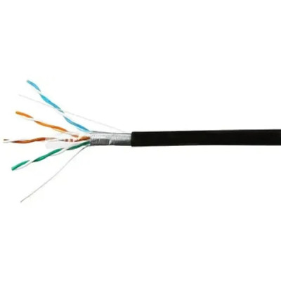 Кабель витая пара UTP cat5e (4 пары) Outdoor медн Cu Prem (UTP 4x2x0.51) неэкр SKYNET Чер 24AWG