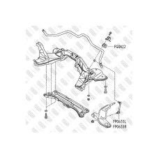 Тяга стабилизатора передняя правая FIXAR (FP0633R)