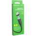 Кабель USB - MicroUSB Borofone BX41 (2.4A, магнитный) Черный