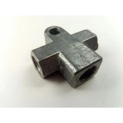 2101-3506091 | Тройник тормозных трубок зад моста 01, 2140 "Тольятти" силумин {10}