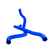 АР258 | Патрубки рад 2190 МКПП (2 шт) "A-RUS"  син силик New