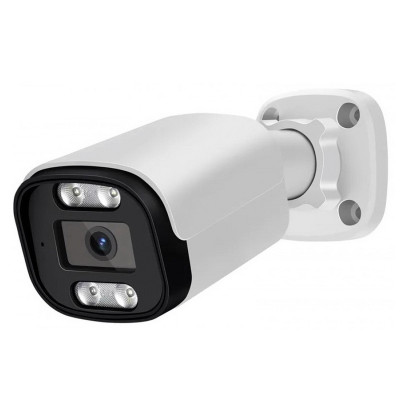 Видеокамера PV-IP50 N4 DUAL-LED POE F2.8 20м + mic ProfVideo Цилиндрическая; IP; 4Mp; уличная; матри