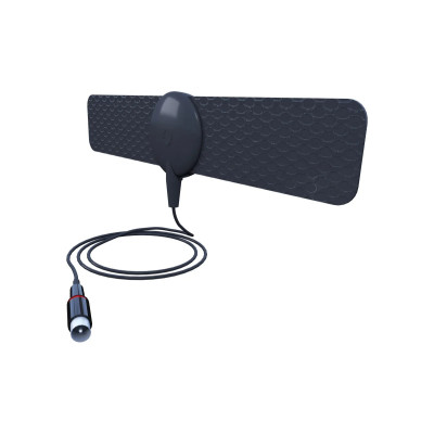 Антенна комнатная BAS-5110-P BLACK пассивная РЭМО ДМВ/DVB-T2; 2dB; с кабелем 1.2м