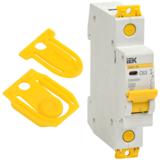 MVA20D-UBV-3-F1| Заглушка для пломбировки ВА47-29(компл.на 1 модуль) IEK (КЭ815201)