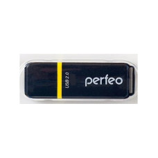 Карта Flash USB 32 Gb (C10 Black) с колпачком PERFEO USB 2.0