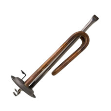 Нагрев. элемент RF 1500 Вт МЕДНЫЙ (20022) Россия Медный; фланец 64 мм; загнутый; M6 под анод; L-193м