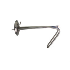 Нагревательный элемент RF 1500 Вт НЕРЖАВЕЙКА SG (10078) Италия Нержавейка; фланец 82 мм; полузагнуты