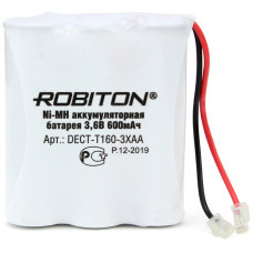 Аккумулятор 3.6V 600mAh DECT-T160 ROBITON NiMh; 1/15