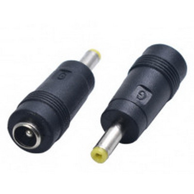 Переходник (4056) 5,5*2,1мм гнездо/4,0*1,7мм штекер (прямой/угловой) для адаптеров