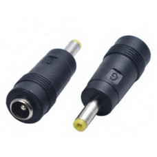 Переходник (4059) 5,5*2,5мм гнездо/5,5*1,7мм штекер (прямой/угловой) для адаптеров
