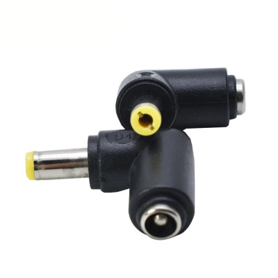 Переходник (4067) 5,5*2,1мм гнездо/5,5*2,5мм штекер (прямой/угловой) для адаптеров