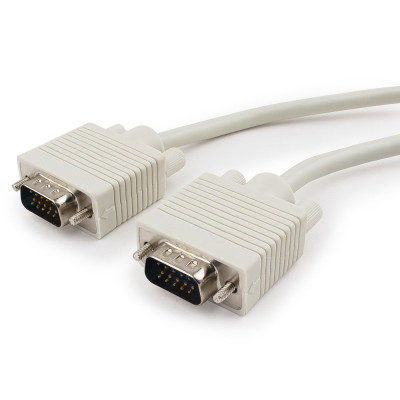 Шнур (CC-PVGA-6) VGA 15pin шт/VGA 15pin шт 1.8м экранированный, с ферритовыми фильтрами  GEMBIRD