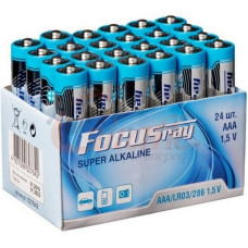 Элемент питания LR03/AAA/286 ШРИНК  FOCUSray 1.5V;щелочные;полиэтиленовая спайка  4/60/720