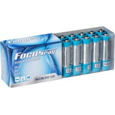 Элемент питания LR6/AA/316 ШРИНК  FOCUSray 1.5V;щелочные;;полиэтиленовая спайка 4/60/720