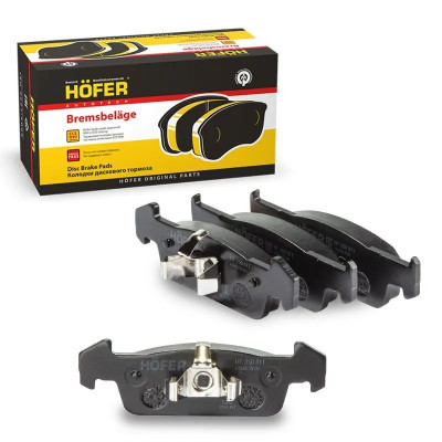 Колодки торм. перед. LOGAN II (8V), XRAY (140 ммм) (410602396R) /20 (HF 350 811) HOFER