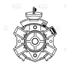 Узел щеточный стартера Toyota Corolla (E180) (13-) 1.6/1.8 STARTVOLT (VBS1915)