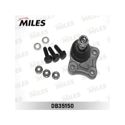 Опора шаровая VW GOLF 5/BORA/AUDI A3/SKODA OCTAVIA 98-пер,нижн,лев (с крепежом) MILES (DB35150)