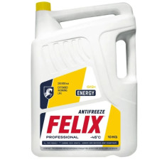 Антифриз готовый карбоксилатный ENERGY-45 жёлтый G12 10л FELIX