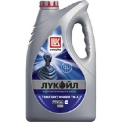 Масло трансмиссионное полусинтетическое GEAR 75W90 GL-4 4л LUKOIL (3590973)